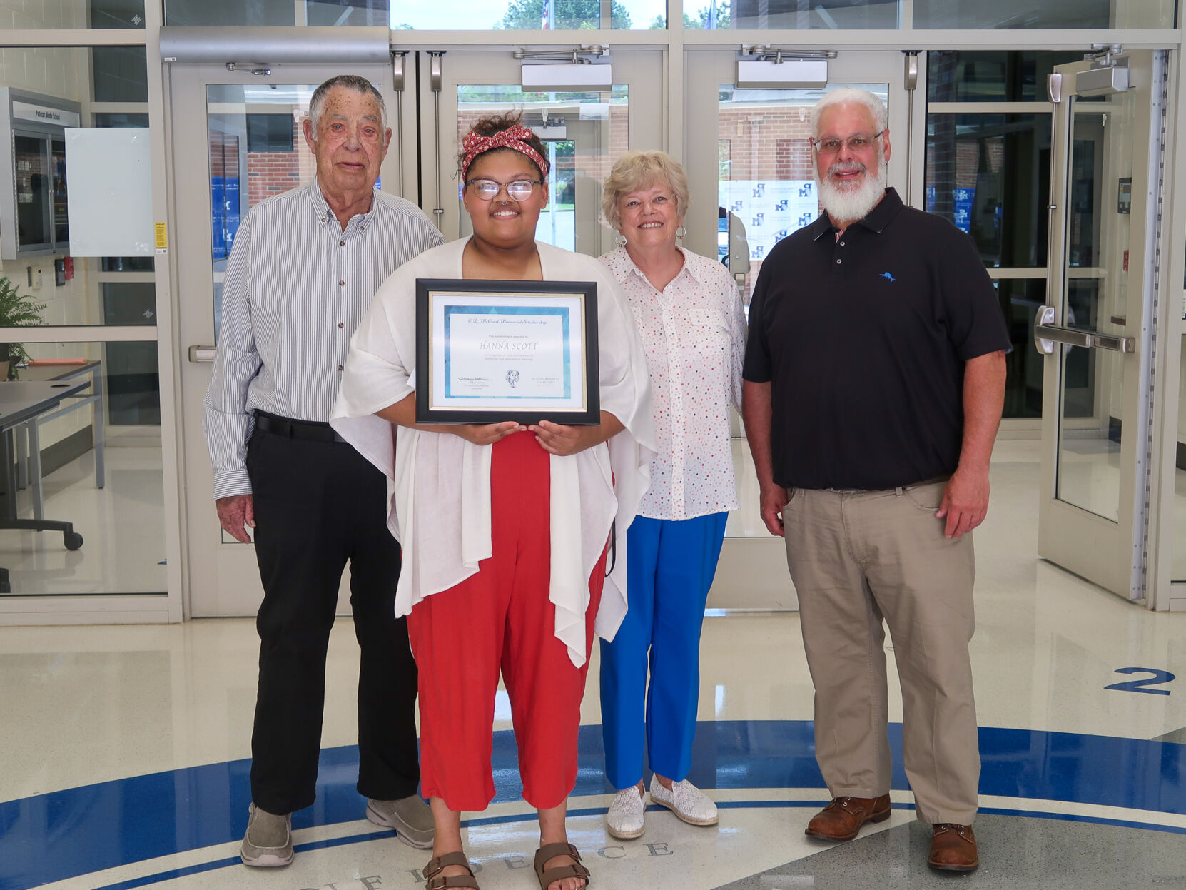 Roland Bell, Frances Bell, Hanna Scott, Brian Bell